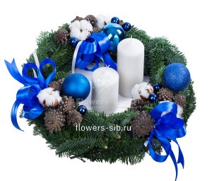 Wreath with Candles